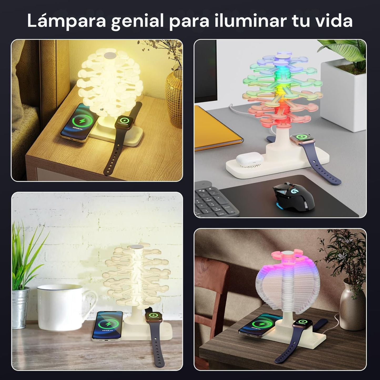 AuraLux™ - Lámpara Espiral De Árbol